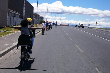 Woodstock art, Township cycling, Muizenberg beach and Chapman's Peak 