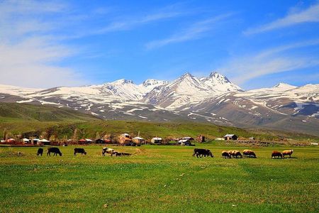 Mount Aragats, Amberd Fortress, Saghmosavank Monastery, Alphabet - private tour