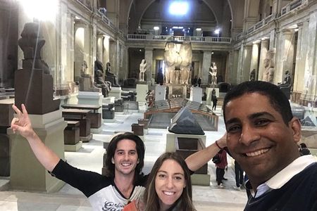 Cairo Layover tour to Giza Pyramids Egyptian Museum and Khan Khalili Bazaar