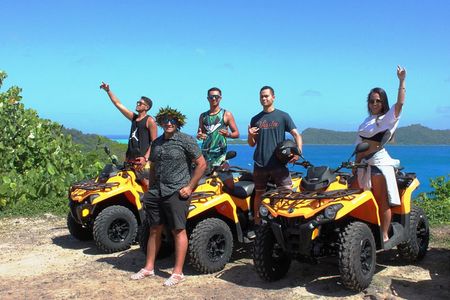 NEW!!! ATV TOURS with a local tour guide from Bora Bora