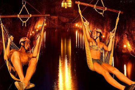 Adrenaline Tour Xplor Fuego from Cancún & Playa del Carmen