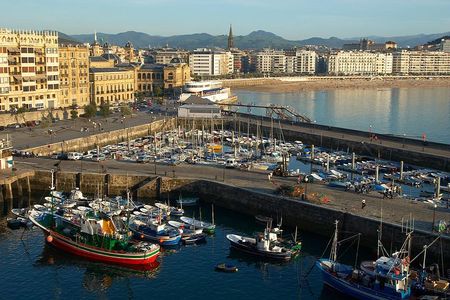 San Sebastian and the Basque Coast from Pamplona