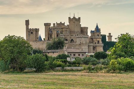 Royal Palace of Olite and Ujue from Pamplona