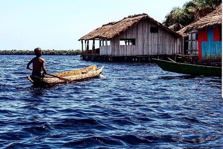 Experience Nzulezu! A village on stilts!