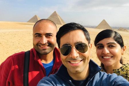 Half day private tour giza pyramids, great sphinx and camel ride 