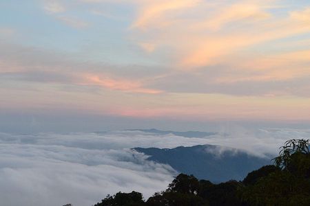 Doi Inthanon at afternoon and Hiking