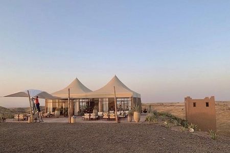 AGAFAY DESERT: Exclusive Sunset Camel Trek with Dinner in Agafay