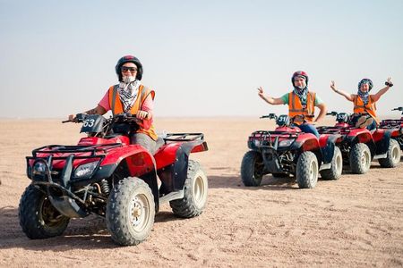 VIP adventure Quad ride 3 hours safari in Hurghada
