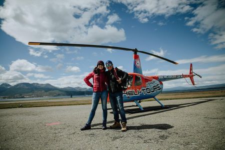 Helicopter flight: Ushuaia from the air - A7