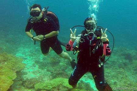 Open water scuba certifiication course with beach dives 