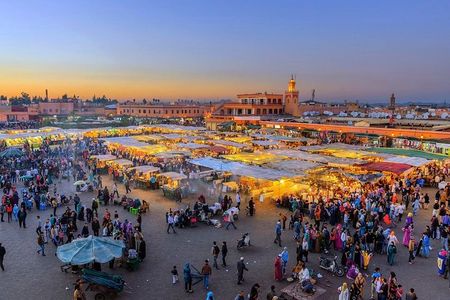 Half-Day Private Guided Tour of Marrakech Medina with Pickup