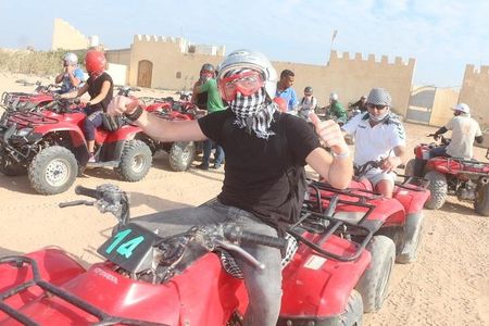 Hurghada 3-Hour Desert Safari Quad Bike and Camel Ride