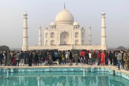 Private Taj Mahal & Agra Fort Guided Tour from Delhi