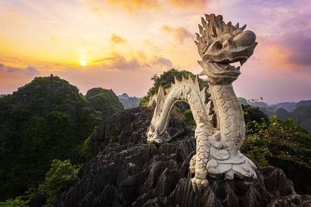 Ninh Binh - Bai Dinh - Trang An - Mua Cave Day Trip: Walking, Hiking, Boat trip