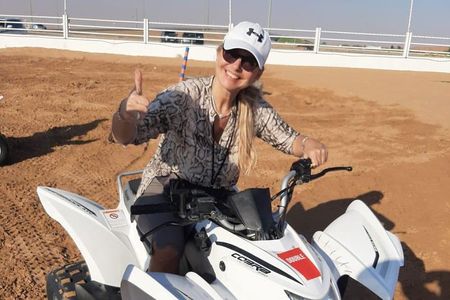 Private Morning Desert Safari with Quad bike and Camel ride