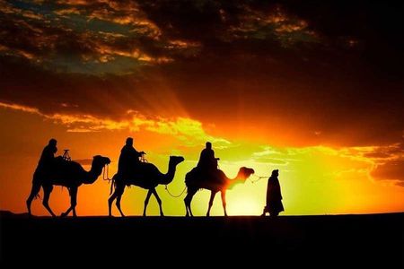 Agafay desert camel ride & sunset 