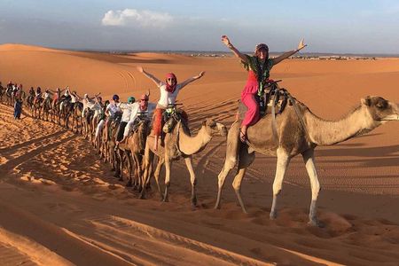 shared group Fez To Fez via Merzouga Desert Tour 2 Days/ 1 Night 