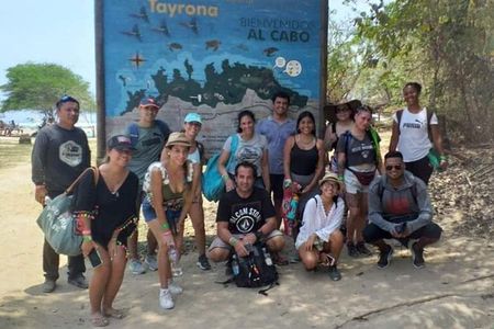 Private to Tayrona Park, Cañaveral sector, reefs, Arenilla and Cabo San Juan