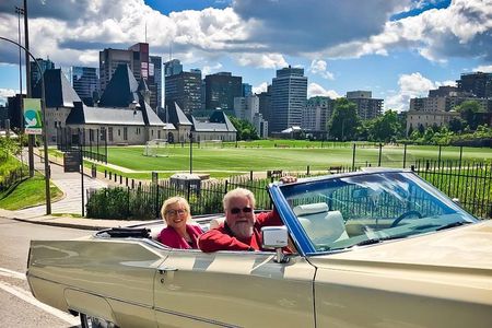 PRIVATE 3-hour COMPLETE tour of Montréal in convertible Cadillac