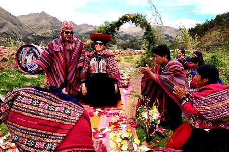 Andean marriage in Cusco