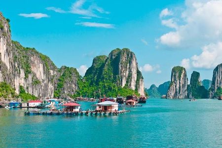 Halong full day standard group tour to Sung Sot Cave and Titop island