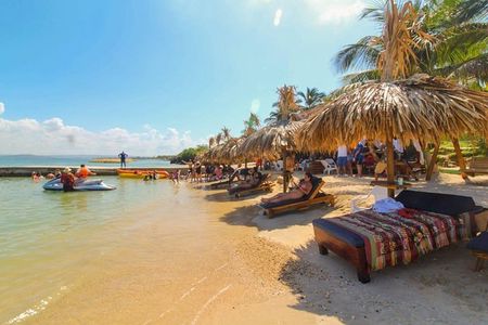 Private Beach Club In Front of Cartagena