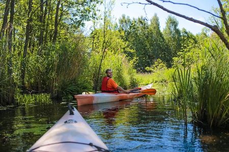 Kayaking down Sventoji River (mini)
