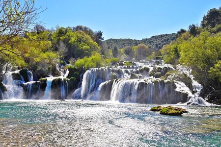 Krka waterfalls, Šibenik & Primošten - Private speedboat tour