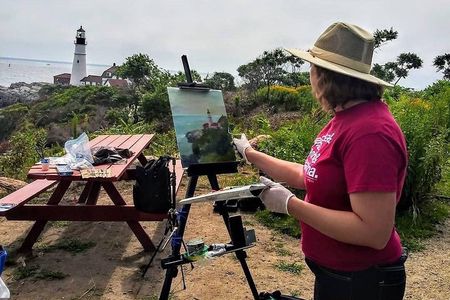 Paint Outdoors in Portland, Maine