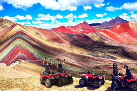 ATV's in Rainbow Mountain full day