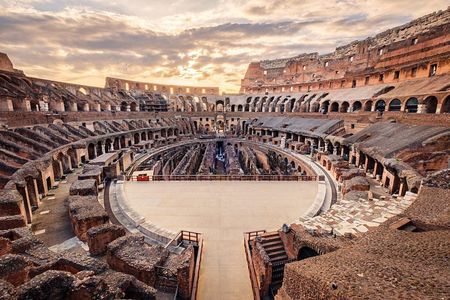 Rome: Colosseum Arena Tour with Forum and Palatine Access
