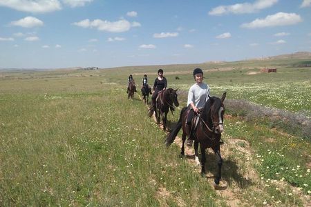 Horseback Riding in a special agafay desert 