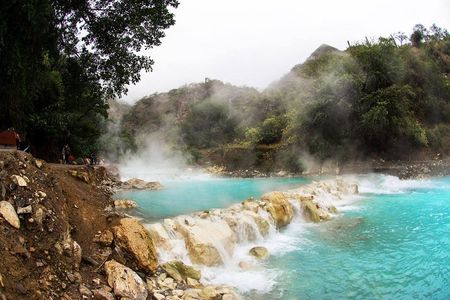 Tour to the Tolantongo Caves, starting from Querétaro