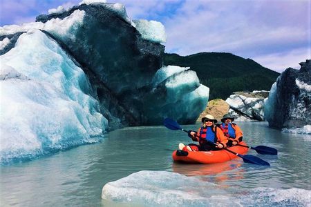 Glacial Lake Inflatable Kayak Tour