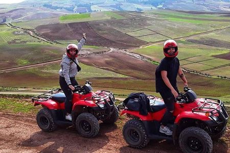 From Cusco: Quad Bike Tour Adventure to Moray and Salineras 