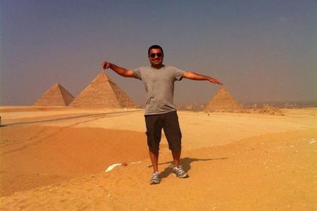 Day Tour to Giza Pyramids Memphis City Saqqara and Felucca on the Nile