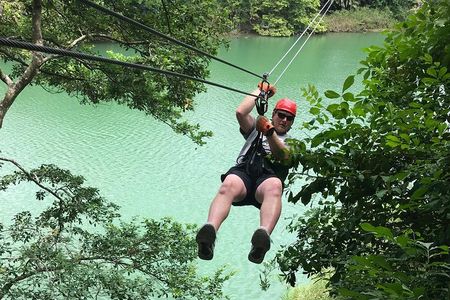 Private Cave Tubing and Zip Line Adventure Shore Excursion Tour Belize
