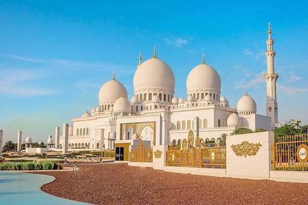 Abu Dhabi Sheikh zayed Mosque with Lunch, Louvre & Qasr Al Watan Palace