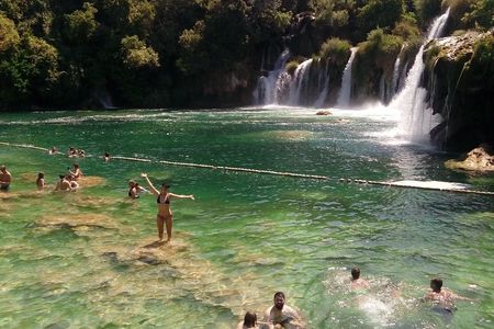 Krka Private Tour via Trogir with tickets from Split 
