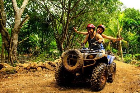Extreme ATV Shared Adventure only from Playa del Carmen
