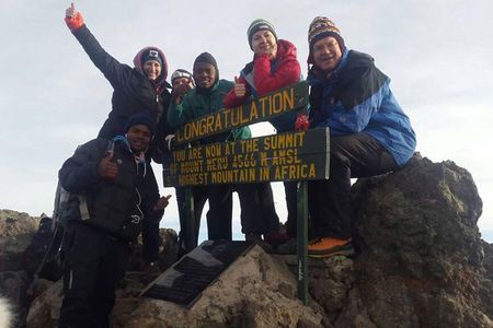 4 day Mount Meru climb 