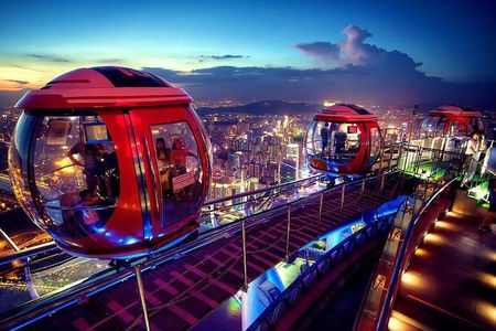 Private Guangzhou Night Tour with Canton Tower and Dim-Sum Dinner