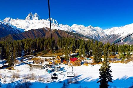 Bakuriani Ski Resort Private Day Tour from Tbilisi Snow Adventure