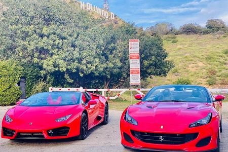 Ferrari Driving Tour to the Hollywood Sign