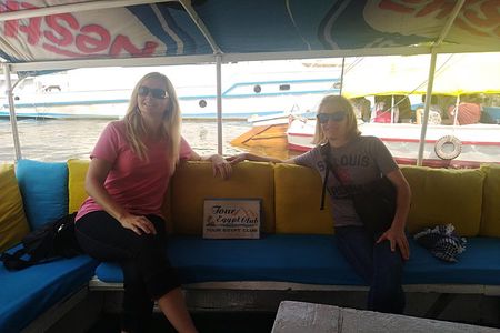 Felucca boat ride on the Nile river in Cairo 
