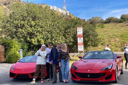 Ferrari Driving Tour to the Hollywood Sign