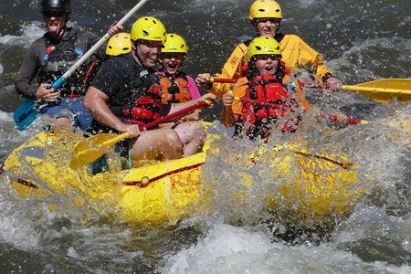 Bighorn Sheep Canyon Raft and Zipline - Class III Rapids, 9 Zip Lines, & lunch