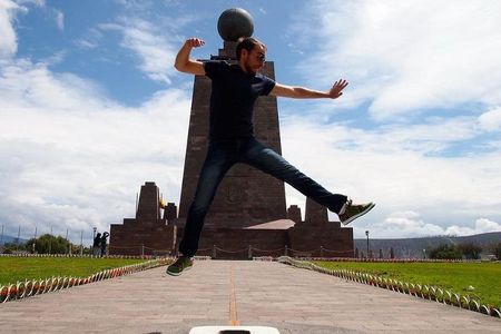 Private Middle of the World (Mitad del Mundo) and Pululahua from Quito