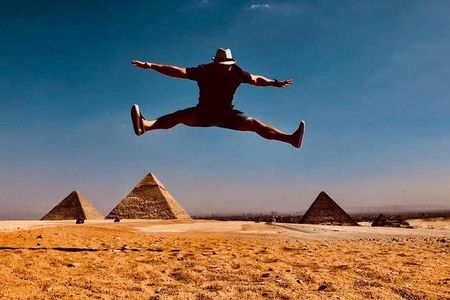 Private Day tour to Giza pyramids Sphinx Memphis & saqqara 
