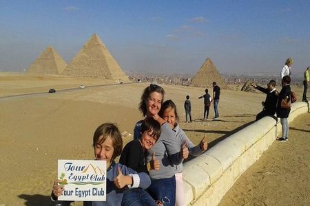 Giza Pyramids, Egyptian museum from Alexandria or Port Said Port